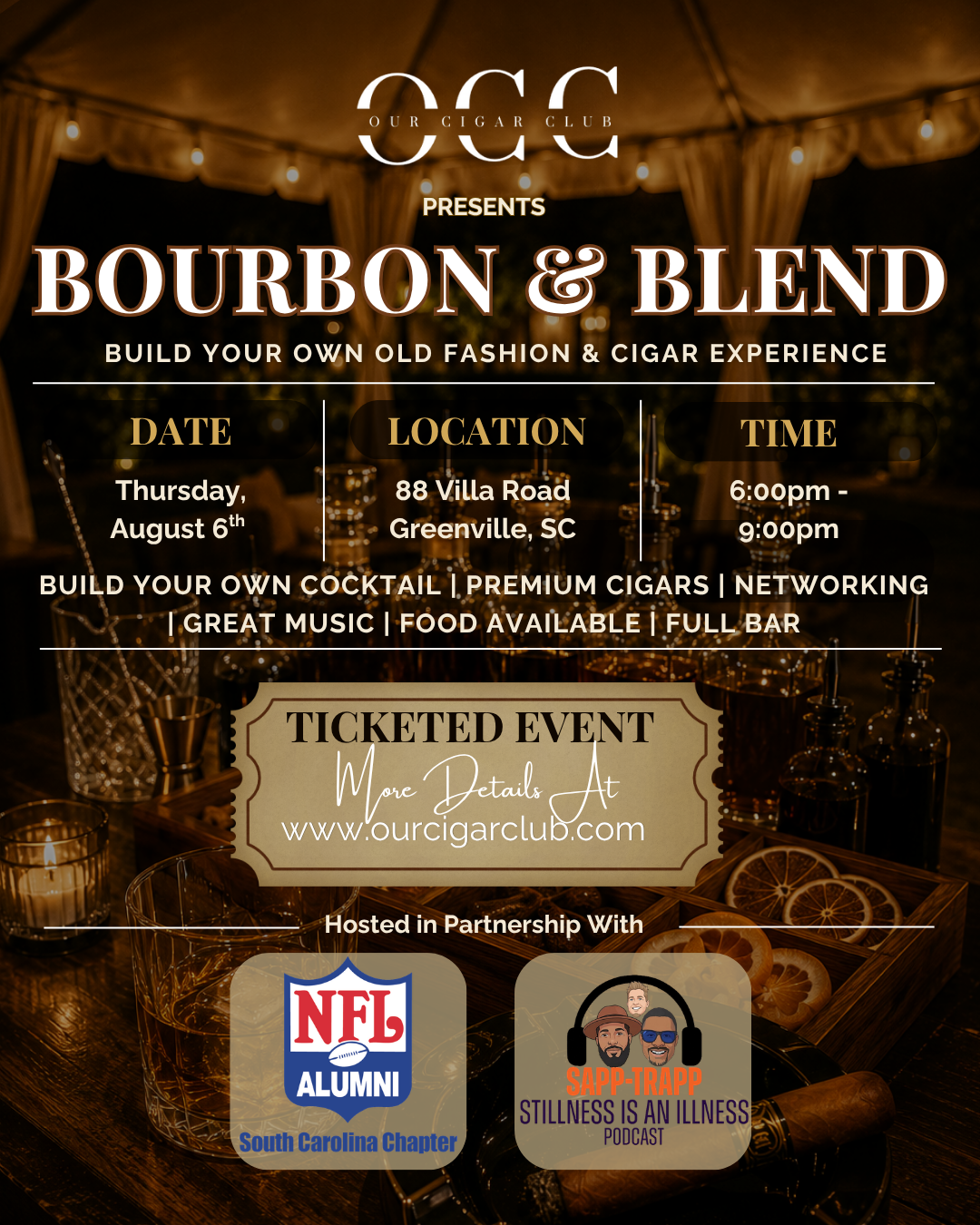 Bourbon & Blend Experience